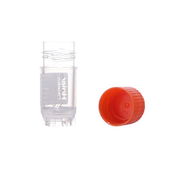 0.5 mL Cryo Tubes, Red Flat Cap, Sterile, Bag-Packed, 100 Tubes/Bag