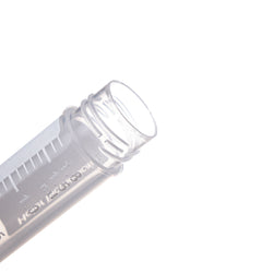 1.5 mL Cryo Tubes, Red Flat Cap, Sterile, Bag-Packed, 100 Tubes/Bag