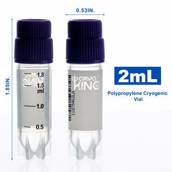 Cryogenic Vials with Side Bardcode-2.0 ml External Thread