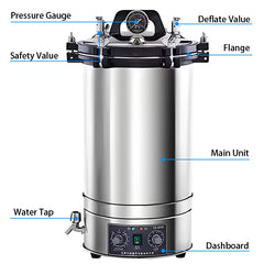 YX-280D 24L Automatic Autoclave