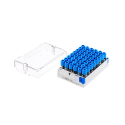 -196 °C 48 Wells 2D Barcoded SBS Cryogenic Box Removable Lid for 2.0mL Cryo-Tube