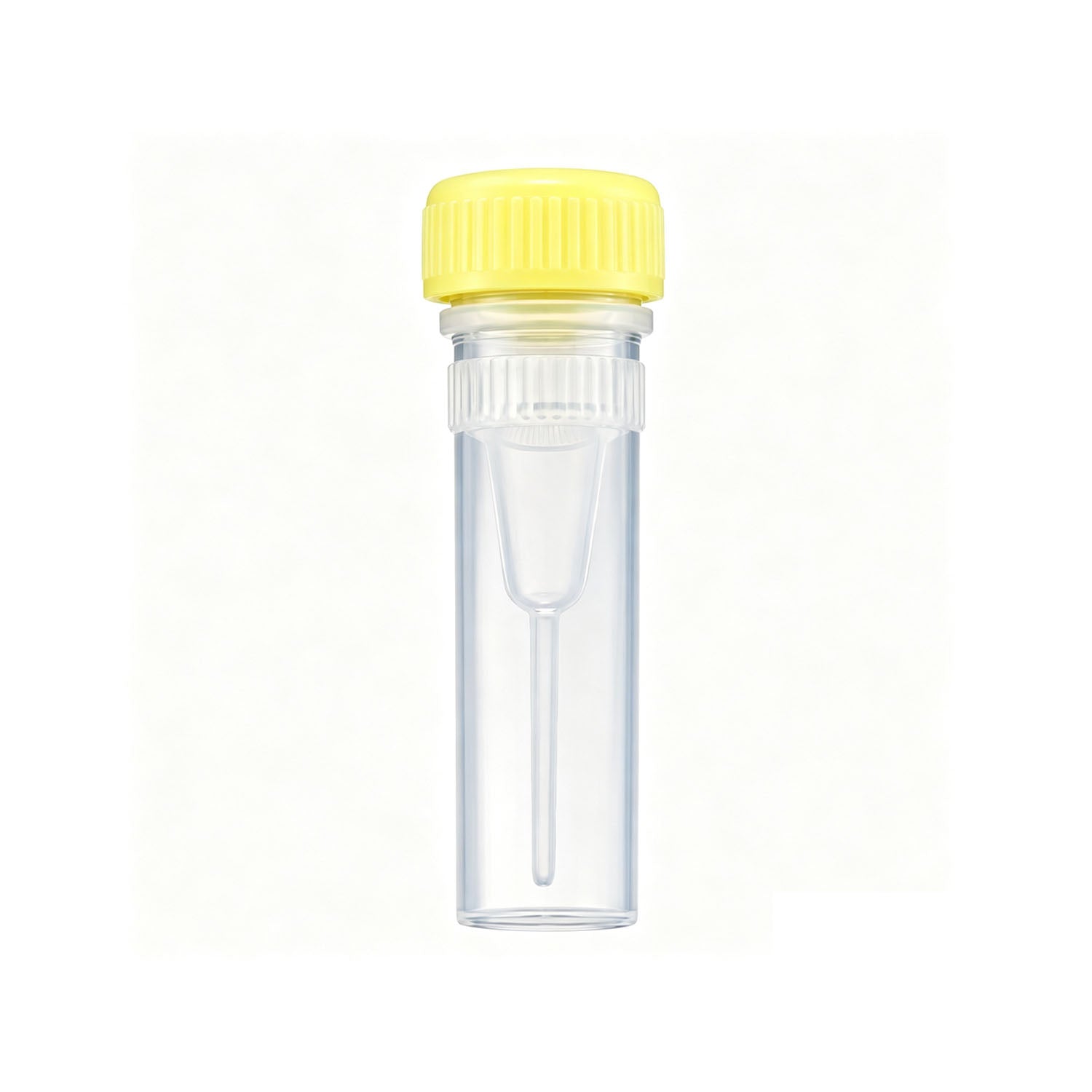 0.5 mL Sterile Reagent Tubes with Gasket-Free Yellow Cap