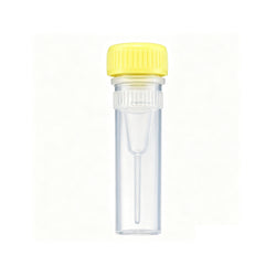 0.5 mL Sterile Reagent Tubes with Gasket-Free Yellow Cap