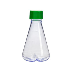500 mL PC Erlenmeyer Flask – PTFE-Lined Screw Vent Cap – Baffled Concave Bottom – Sterilized – Biofargo