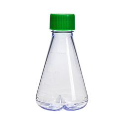500 mL PC Erlenmeyer Flask Baffled Concave Bottom with PTFE-Lined Screw Vent Cap Sterile Autoclavable Individual Packed Biofargo