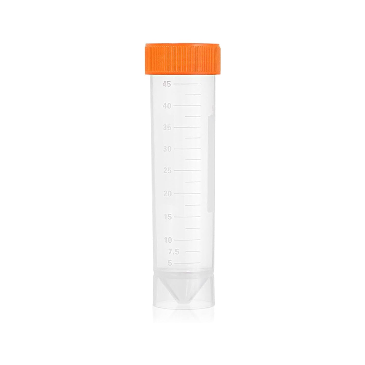 50 mL Centrifuge Tubes Self Standing (V-bottom) Sterile Max 17500 × g with Flat Screw Cap Bagged Biofargo