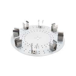Disk Accessories Type-3 for MX-RD-Pro tube rotator, 8-position 50 mL centrifuge tube holder on white background