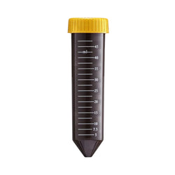 50 mL Brown Conical Bottom Centrifuge Tubes Sterile Max 17000 × g with Flat Screw Cap Bagged Biofargo