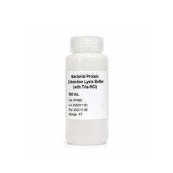 Bacterial Protein Extraction Lysis Buffer with Tris-HCl 500 mL for E. coli Protein Extraction
