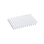 100μL 96 Well PCR Plate - Non-Skirted - A12/H12 - White - Black Lettering - Cellprobio - Biofargo - 