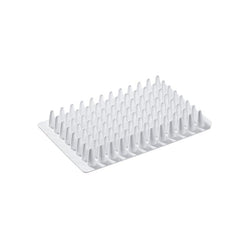 100μL 96 Well PCR Plate - Non-Skirted - A12/H12 - White - Black Lettering - Cellprobio - Biofargo - 