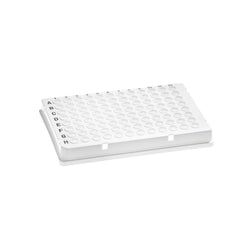 100μL 96 Well PCR Microplate - Skirted - H1 - White - Black Lettering - Cellprobio - Biofargo - 