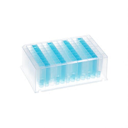 2mL Square Well V Bottom 96 Deep Well Plate - PP - Clear - Bagged - Cellprobio - Biofargo - 