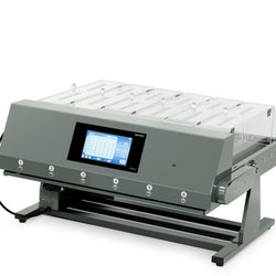 BF-HT320 6-lane mouse treadmill with touch-screen controller and clear acrylic lane covers