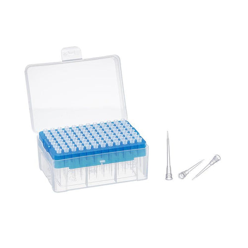 10uL Extended Length Pipette Tips - RNase-Free - Sterile  Boxed (96 / Rack) - Biofargo - Biofargo - 