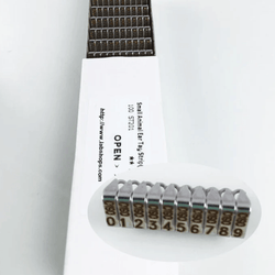 Smart Tager Clips- 5 digit Laser-Etched 1 side - ClarkBio - Biofargo - 