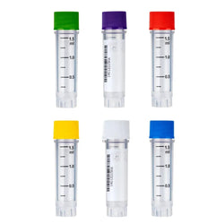 Cryogenic Vials with Side Bardcode-1.5 ml External Thread