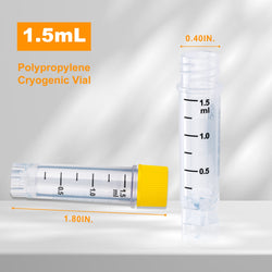 Cryogenic Vials with Side Bardcode-1.5 ml External Thread