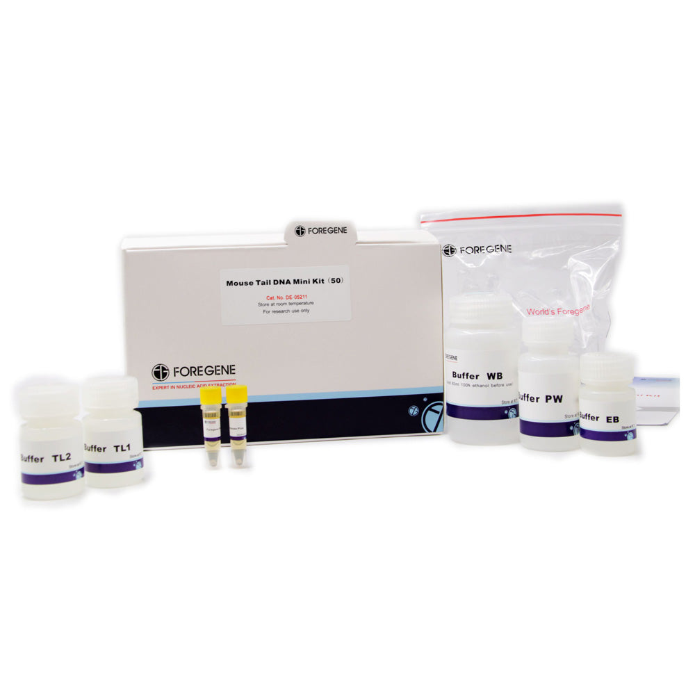 Mouse Tail DNA Mini Kit - Rapid 45min Extraction of High-Purity Genomic ...
