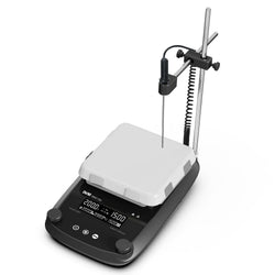 DMS7-550M LCD Digital-Control 7-Inch Heating Powerful Magnetic Stirrer with Timer (2024 Model) – Package; Including Temperature Sensor and Support Clamp