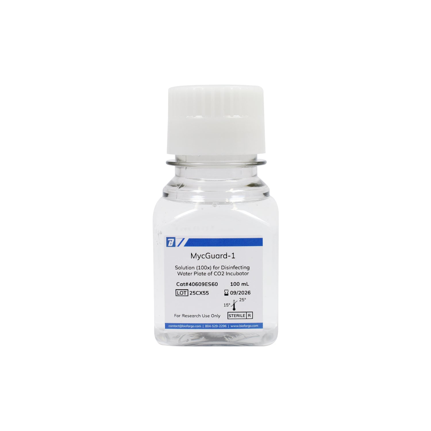 MycGuard-1 Solution (100x) for Disinfecting Water Plate of CO2 Incubator