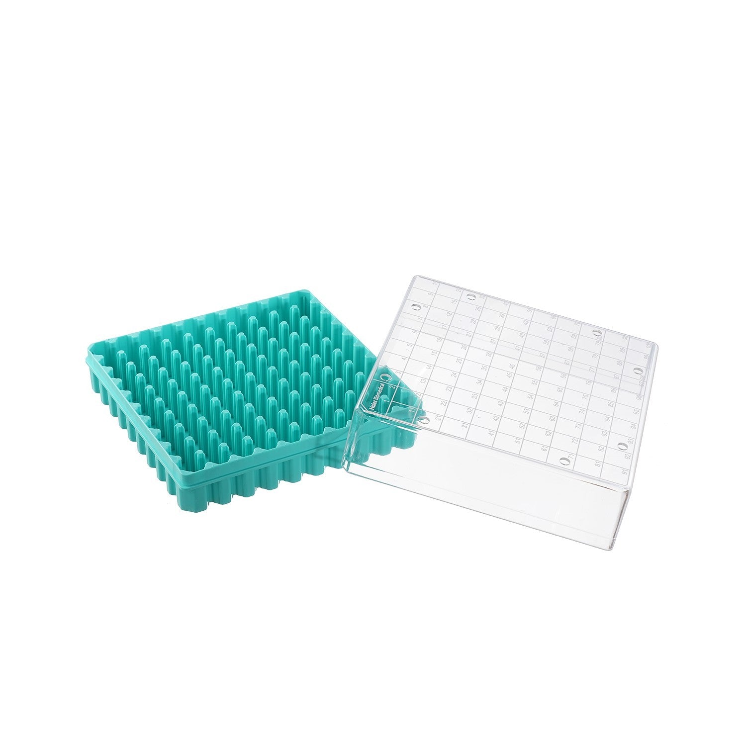 -196 °C 100 Wells PC Cryogenic Box-2in Removable Lidfor 0.5-2.0mL Microtubes