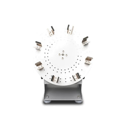 Multi-angle laboratory tube rotator with adjustable 0-90 degree tilt and 10-70 rpm speed range