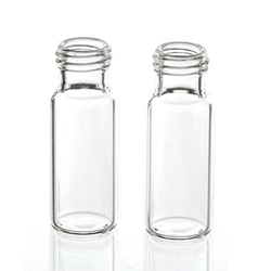 2ml Clear Plastic Vial with 300µL Insert Volume (Fixed Insert),HPLC  Autosampler Vials, 100/PK