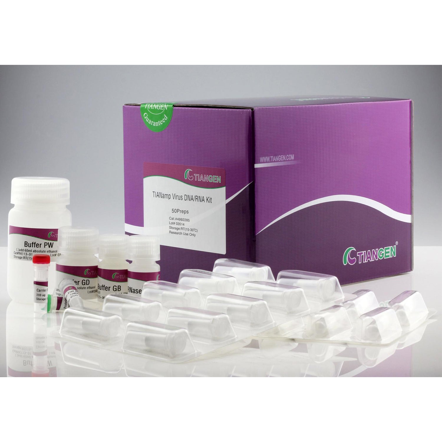 TIANamp Virus DNA/RNA Kit - Fast Efficient Viral Nucleic Acid ...