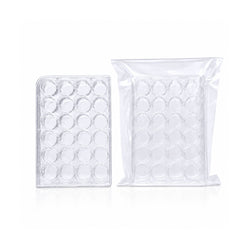 Sterile 24 Well Tissue Culture Plate Made of Polystyrene with TC Treated Flat Bottom and Individual Packaging