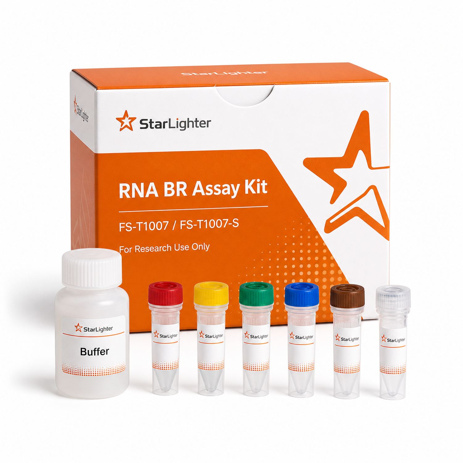 StarLighter RNA BR Assay Kit for 20–1000 ng fluorescent RNA quantification