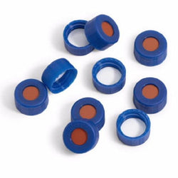 9mm Screw Top Caps, Precut, 100/pk - Biofargo - 