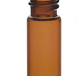2mL Amber Glass Screw Thread Vials,HPLC Autosampler Vials, 100/PK - Biofargo - 