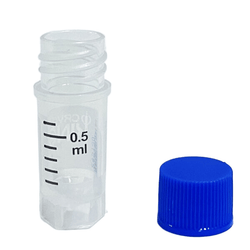 Cryogenic Vials with Side Bardcode-0.5 ml External Thread-Biologix - Biofargo - 