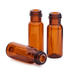 2ml Amber Glass Vials and 300 µL Insert Volume Kit (Loose Insert, Pre-Assemble), HPLC Autosampler Vials,100/pk - Biofargo - 